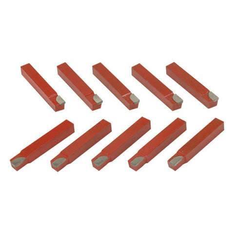 Juego De Buriles Ar-8-rh Con Punta De Carburo Para Torno