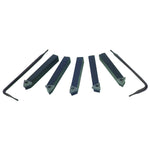 Juego De Buriles Para Mini Torno Punta De Carburo