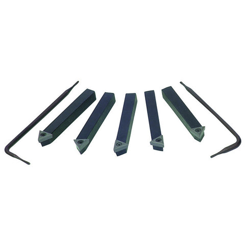 Juego De Buriles Para Mini Torno Punta De Carburo