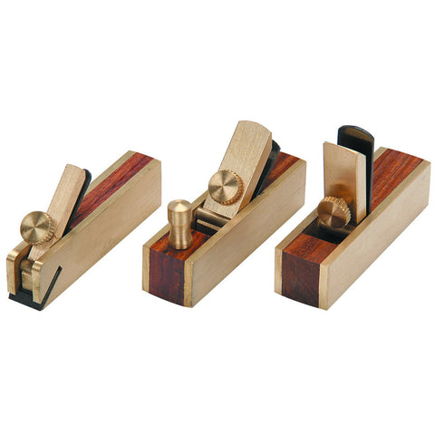 Mini Cepillos De Madera Set De 3 Pz